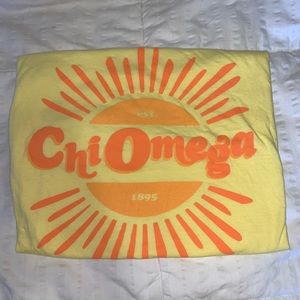Chi Omega Sorority T-Shirt - Sunshine